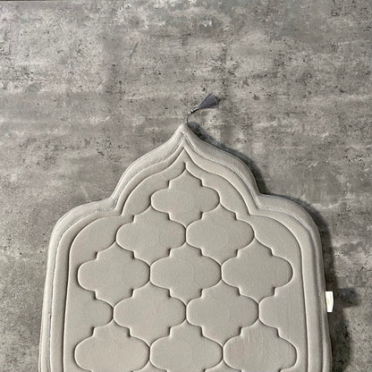 Luxury Sejadah - Plush Padded Prayer Mats - Mountain Grey