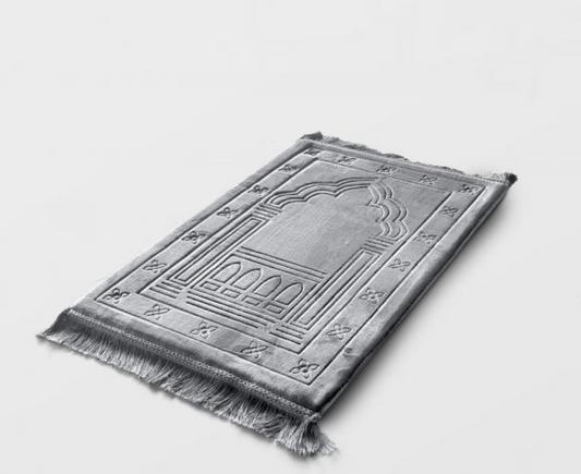 Orthopaedic Sejadah - Memory Foam Prayer Mat - Space Grey